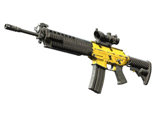 SG 553 | Bulldozer закаленное в боях для CS2
