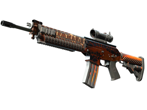 SG 553 | Tiger Moth закаленное в боях для CS2