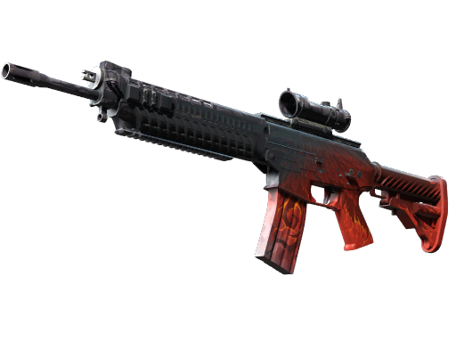 SG 553 | Darkwing поношенное для CS2