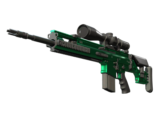 SCAR-20 | Emerald немного поношенное для CS2