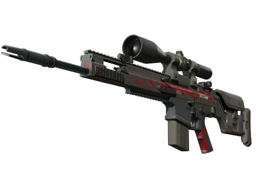 SCAR-20 | Crimson Web закаленное в боях для CS2