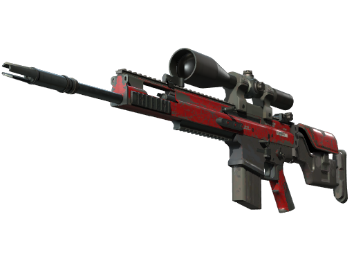 SCAR-20 | Crimson Web после полевых испытаний для CS2