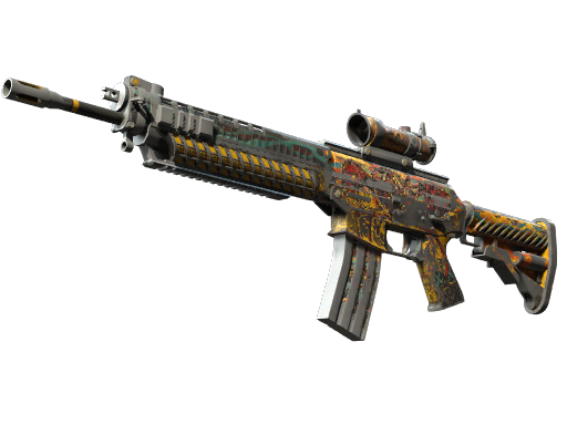 SG 553 | Colony IV закаленное в боях для CS2