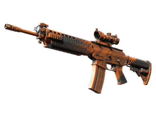 SG 553 | Basket Halftone немного поношенное для CS2