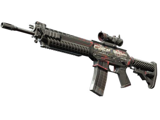 SG 553 | Cyberforce закаленное в боях для CS2
