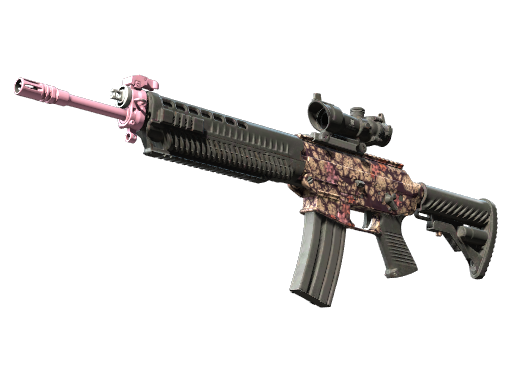 SG 553 | Desert Blossom немного поношенное для CS2