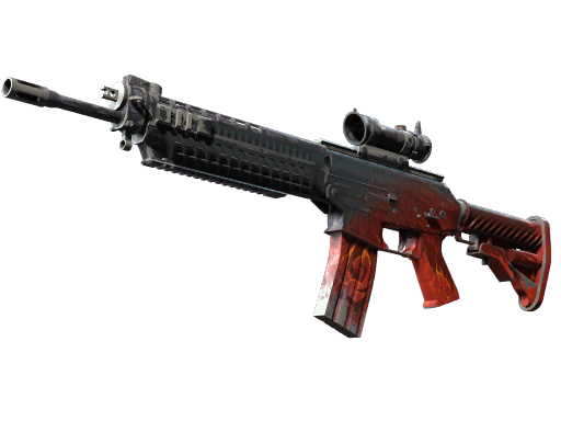 SG 553 | Darkwing закаленное в боях для CS2
