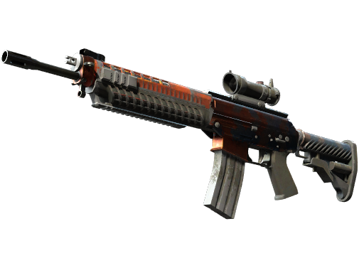 SG 553 | Danger Close закаленное в боях для CS2