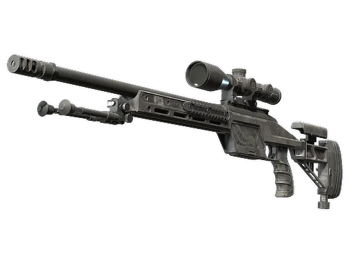 SSG 08 | Grey Smoke закаленное в боях для CS2