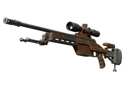 SSG 08 | Orange Filigree после полевых испытаний для CS2