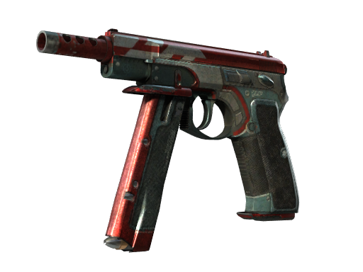 CZ75-Auto | Red Astor закаленное в боях для CS2