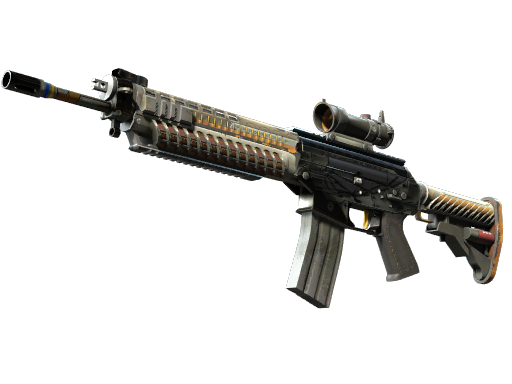 SG 553 | Aerial после полевых испытаний для CS2