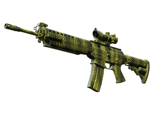 SG 553 | Gator Mesh немного поношенное для CS2
