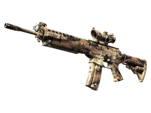 SG 553 | Bleached немного поношенное для CS2