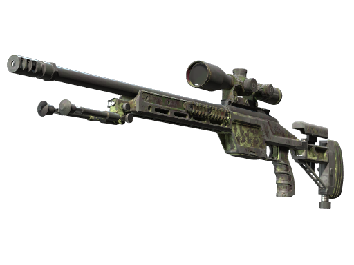 SSG 08 | Lichen Dashed закаленное в боях для CS2