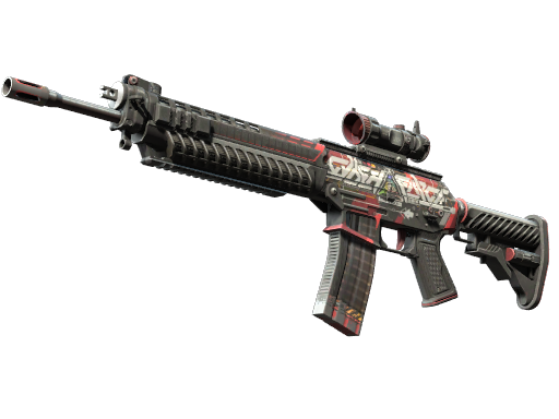 SG 553 | Cyberforce после полевых испытаний для CS2