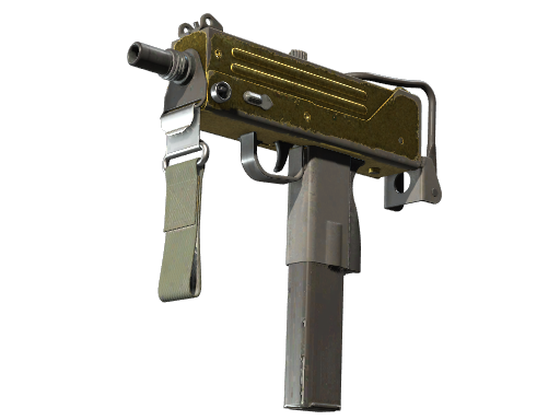 MAC-10 | Gold Brick закаленное в боях для CS2