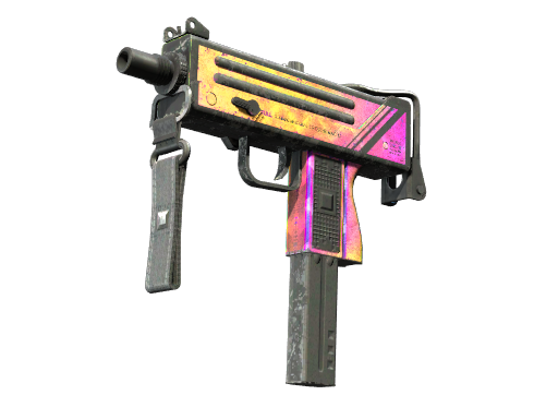 MAC-10 | Disco Tech закаленное в боях для CS2