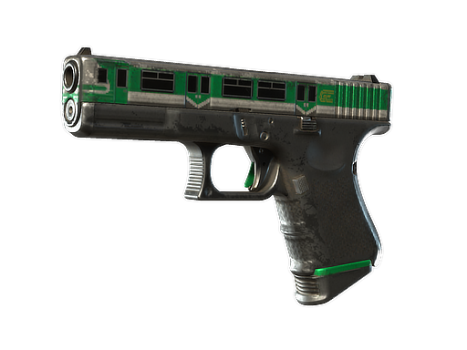 Glock-18 | Green Line поношенное для CS2