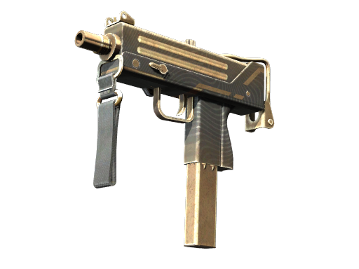 MAC-10 | Echoing Sands закаленное в боях для CS2