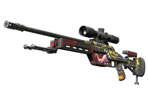 SSG 08 | Bloodshot закаленное в боях для CS2