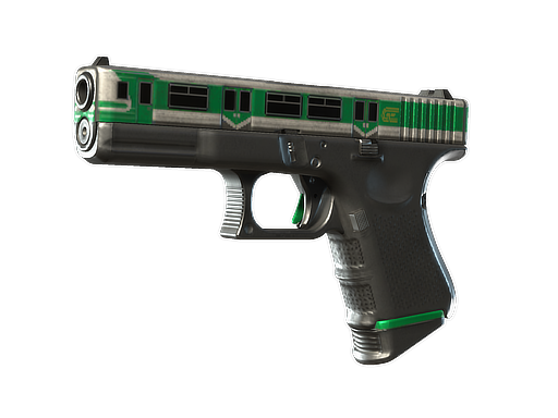 Glock-18 | Green Line немного поношенное для CS2