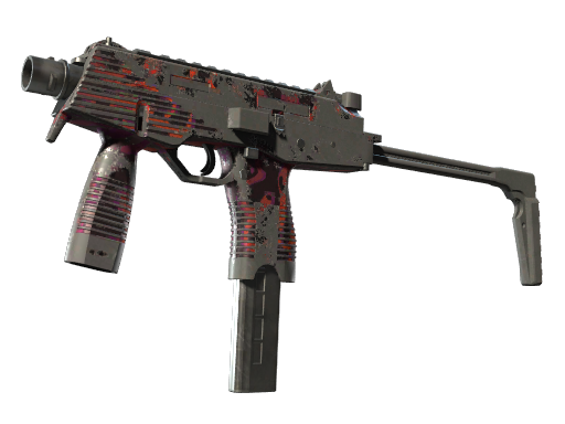 MP9 | Ruby Poison Dart закаленное в боях для CS2