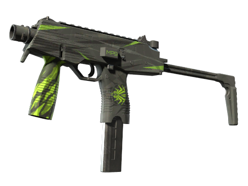 MP9 | Deadly Poison поношенное для CS2