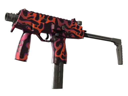 MP9 | Ruby Poison Dart немного поношенное для CS2
