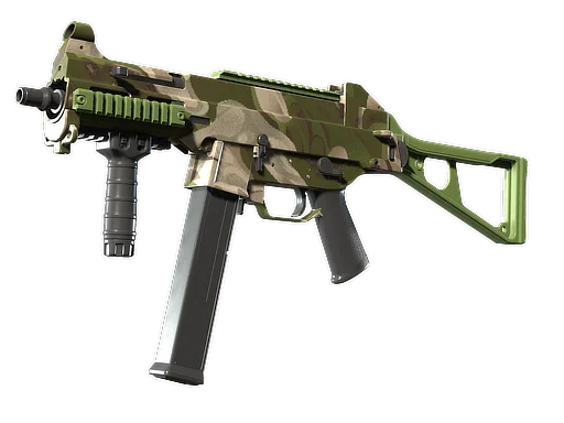 UMP-45 | Green Swirl немного поношенное для CS2