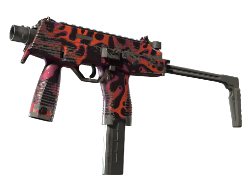 MP9 | Ruby Poison Dart поношенное для CS2