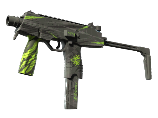MP9 | Deadly Poison немного поношенное для CS2