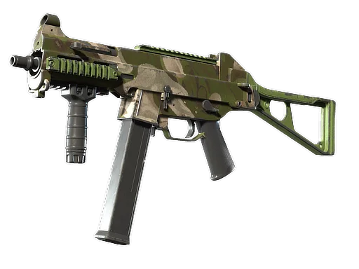 UMP-45 | Green Swirl поношенное для CS2