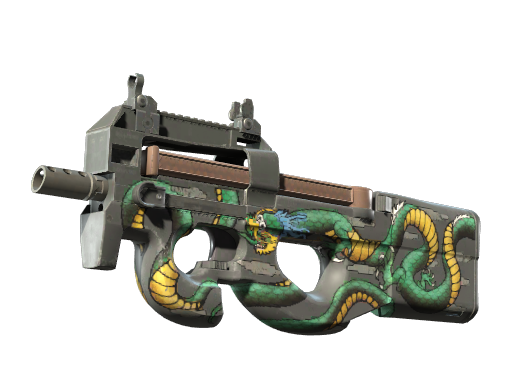 P90 | Emerald Dragon немного поношенное для CS2