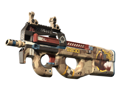P90 | Randy Rush немного поношенное для CS2