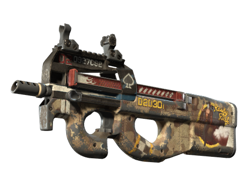 P90 | Randy Rush закаленное в боях для CS2