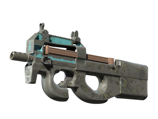 P90 | Facility Negative закаленное в боях для CS2