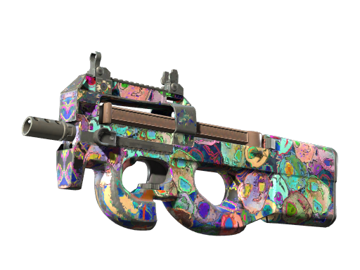 P90 | Death by Kitty немного поношенное для CS2
