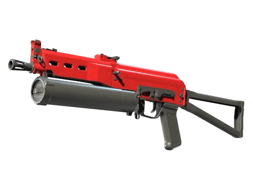 PP-Bizon | Candy Apple после полевых испытаний для CS2