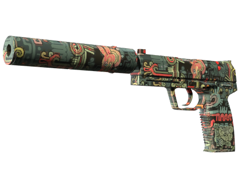 USP-S | Ancient Visions немного поношенное для CS2