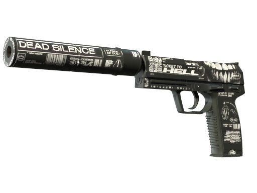 USP-S | Ticket to Hell немного поношенное для CS2
