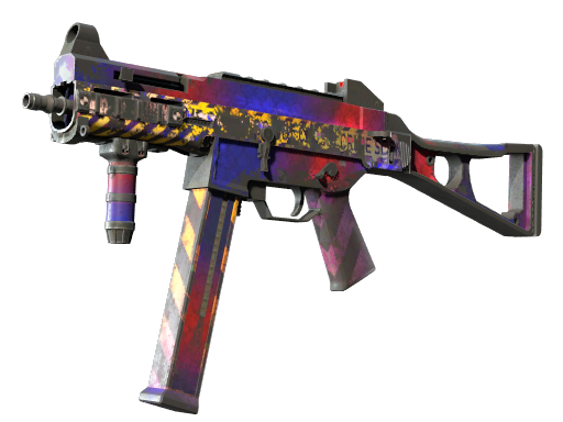 UMP-45 | Crime Scene закаленное в боях для CS2