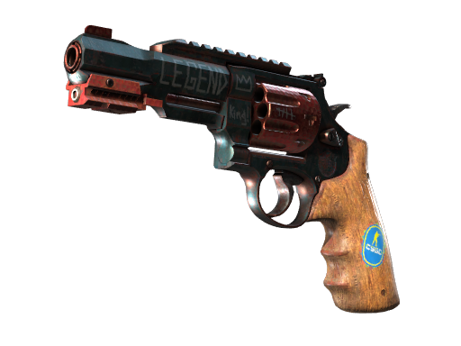 R8 Revolver | Junk Yard немного поношенное для CS2