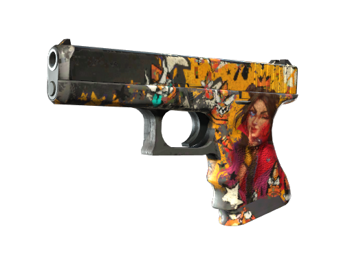Glock-18 | Bullet Queen закаленное в боях для CS2