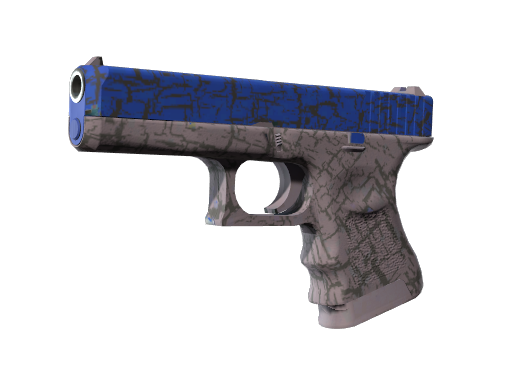 Glock-18 | Blue Fissure немного поношенное для CS2