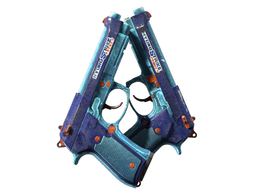 Dual Berettas | Hydro Strike закаленное в боях для CS2