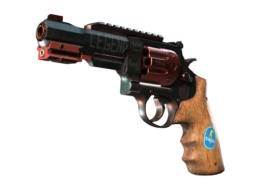 R8 Revolver | Junk Yard поношенное для CS2