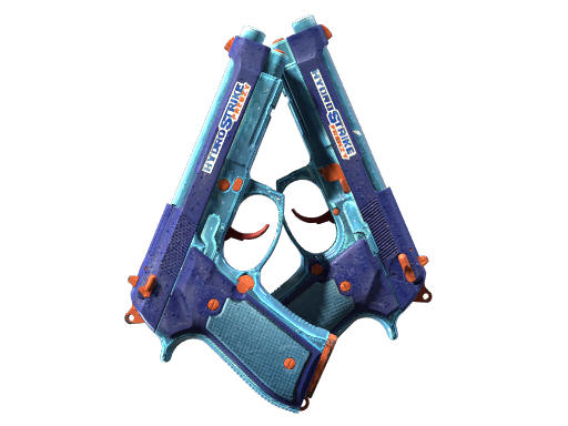 Dual Berettas | Hydro Strike поношенное для CS2