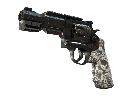 R8 Revolver | Bone Forged немного поношенное для CS2