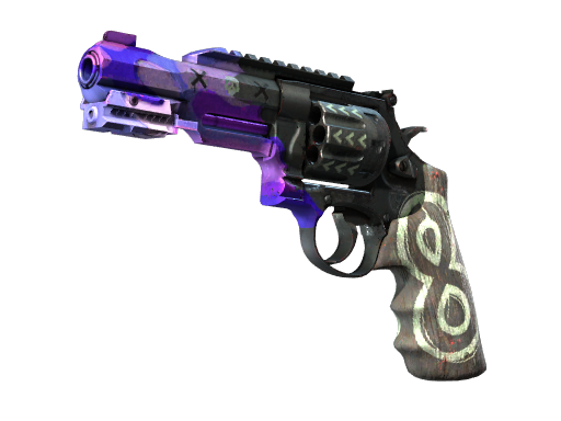 R8 Revolver | Crazy 8 немного поношенное для CS2